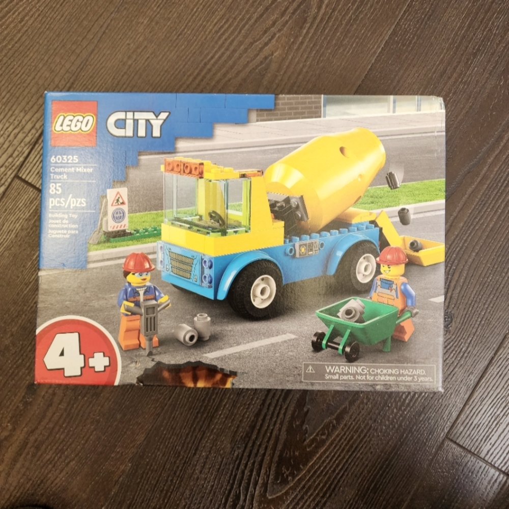 lego city cement mixer truck NIB